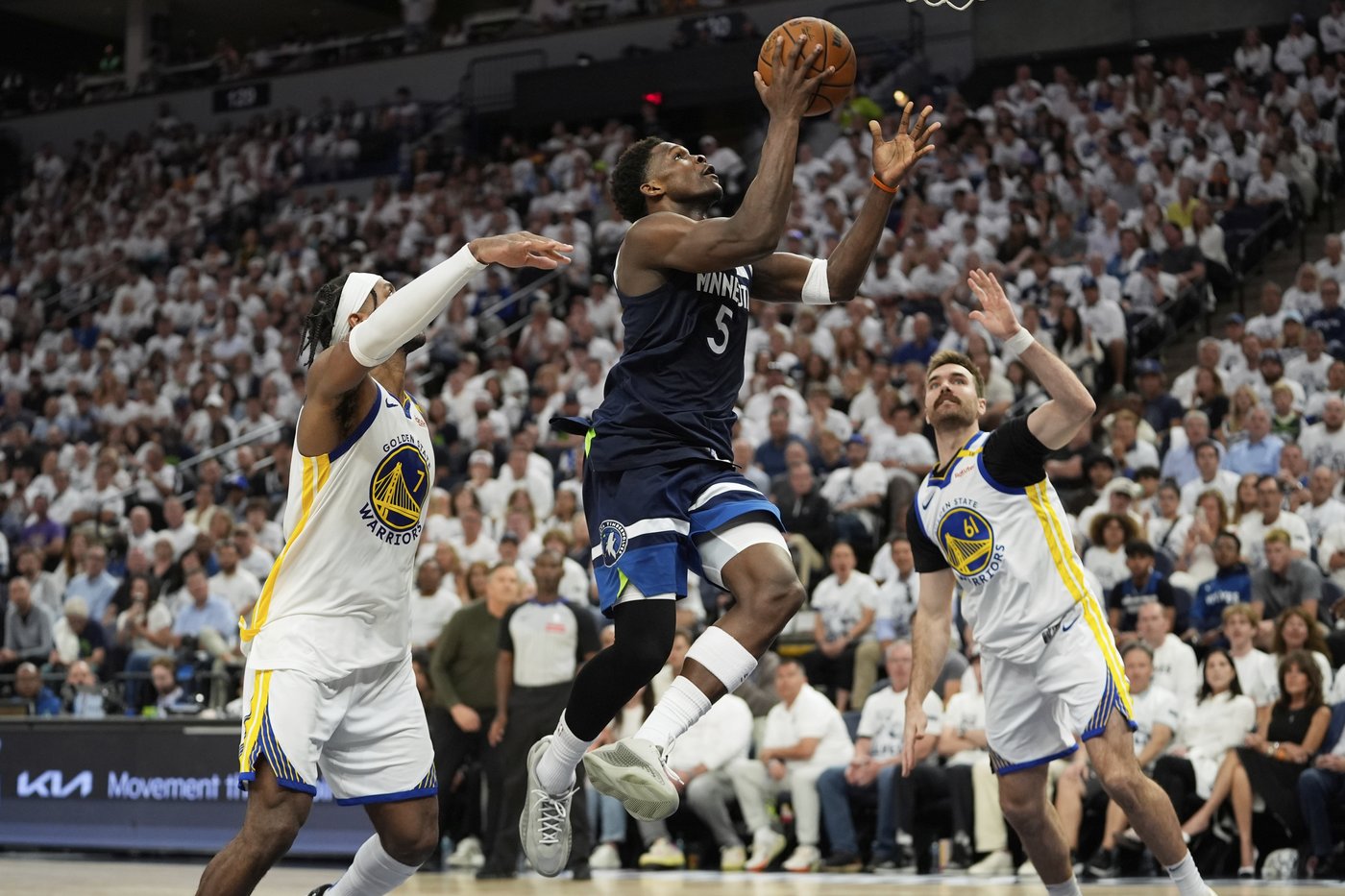 Timberwolves beat Warriors in Game 5 to reach Western Conference finals for 2nd straight year | iNFOnews.ca Timberwolves beat Warriors in Game 5 to reach Western Conference finals for 2nd straight year | iNFOnews.ca