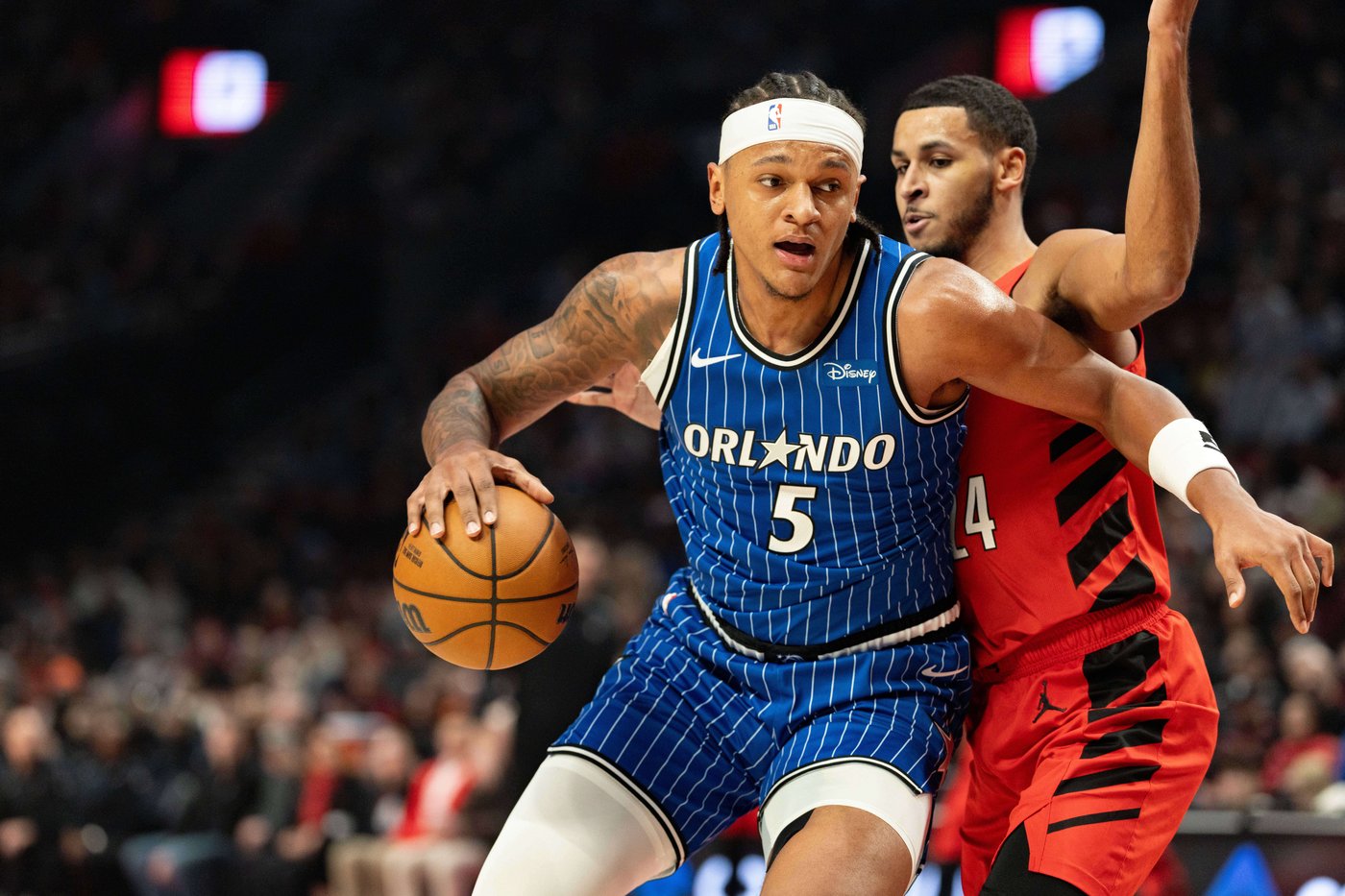 Bane's work on both ends helps Magic hold off Trail Blazers, 110-106 | iNFOnews.ca