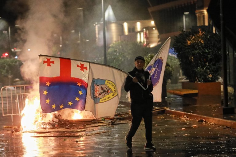 Georgia's ruling party claims landslide win in local vote boycotted by main opposition | iNFOnews.ca