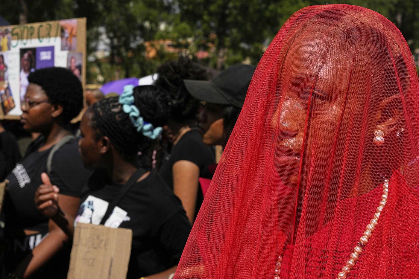 Crowds demonstrate against gender-based violence in South Africa after alleged rape of 7-year-old | iNFOnews.ca