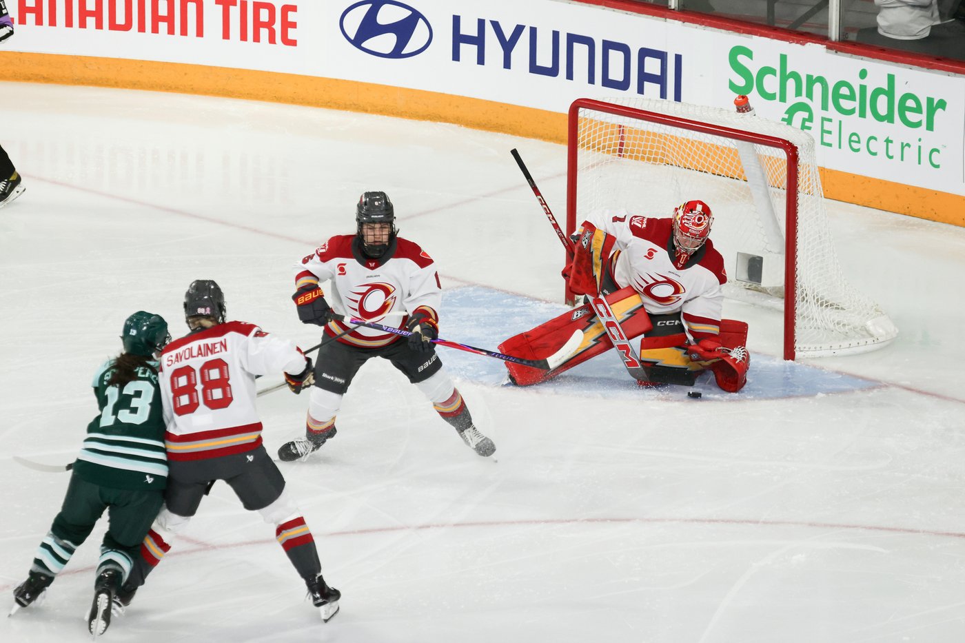 Katerina Mrazova's shootout goal earns Ottawa Charge a 2-1 PWHL win over Boston Fleet | iNFOnews.ca