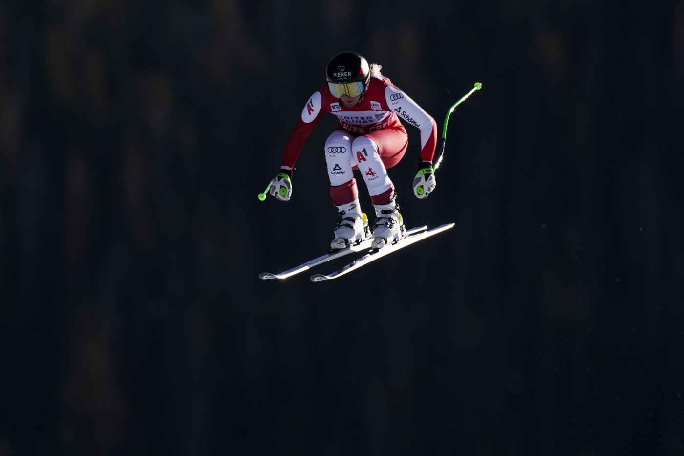 Cornelia Huetter of Austria wins first-ever women's World Cup downhill held on Birds of Prey course | iNFOnews.ca
