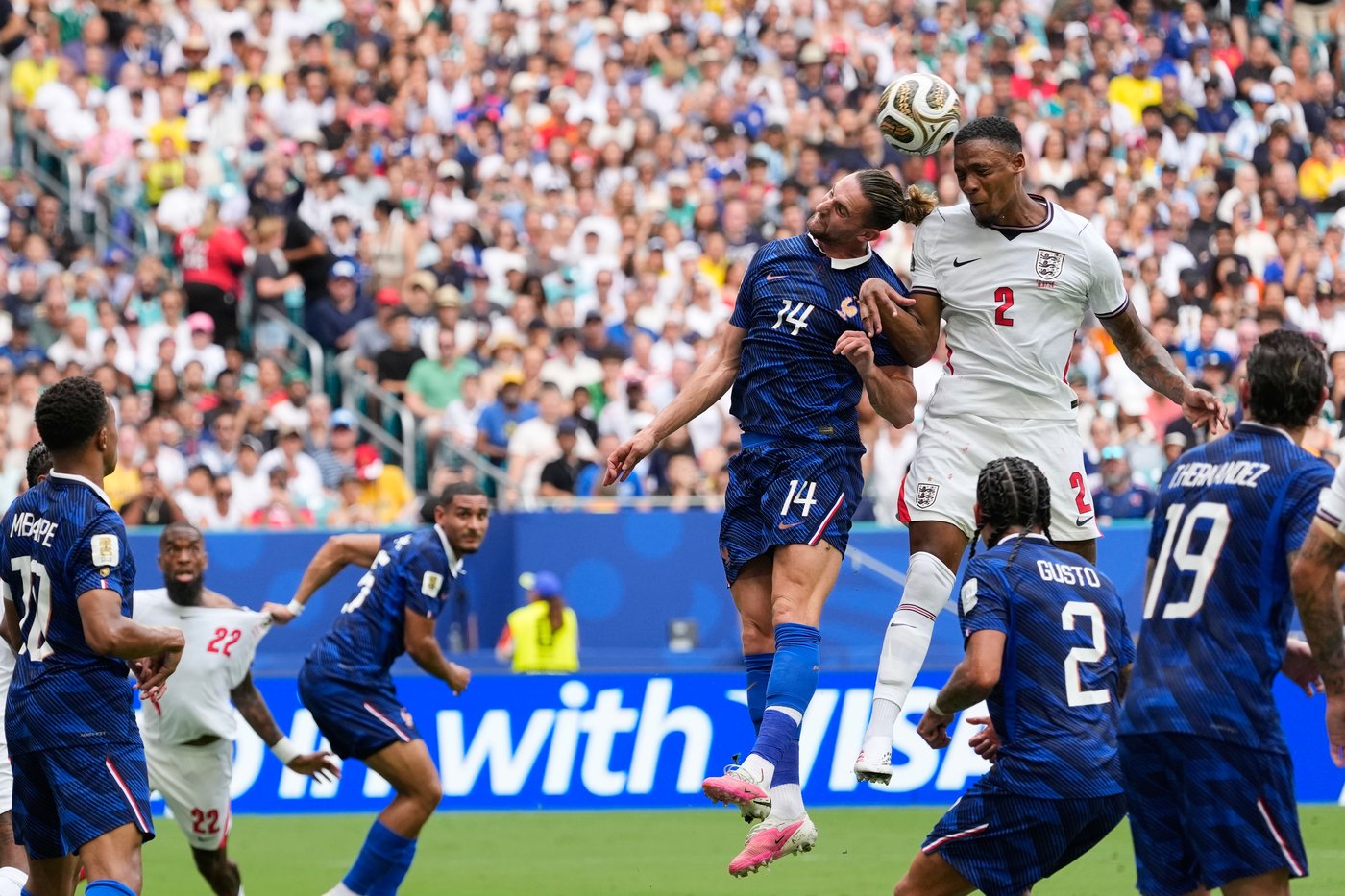 England gets hat trick from Saka and beats France 6-4 in wild World Cup third-place game, in photos | iNFOnews.ca