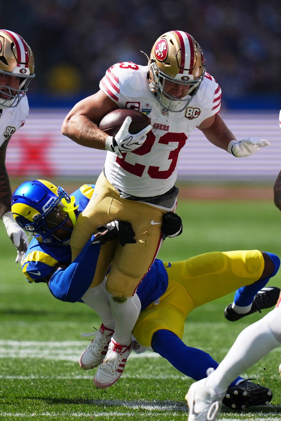 49ers rookie Kaelon Black's performance helps ease the load on Christian McCaffrey | iNFOnews.ca
