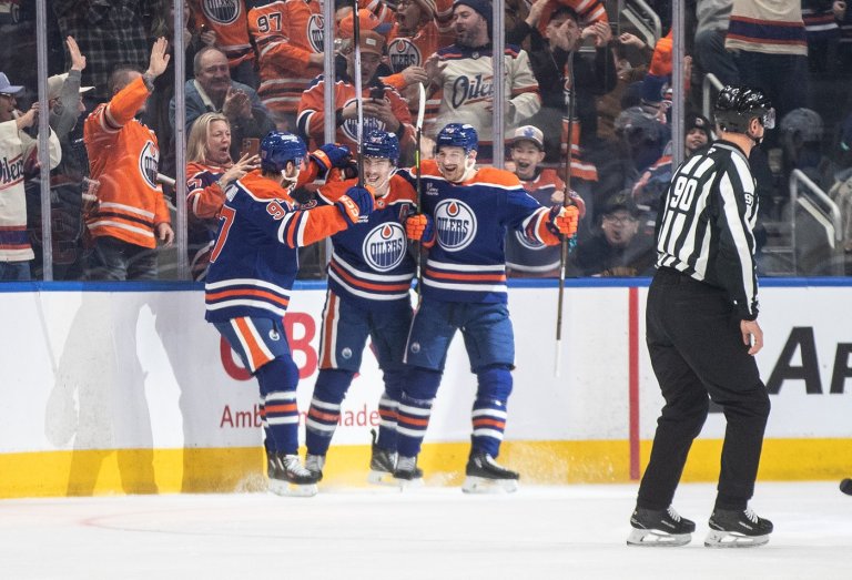 Nugent-Hopkins scores winning goal for Oilers in his 1,000th NHL game | iNFOnews.ca