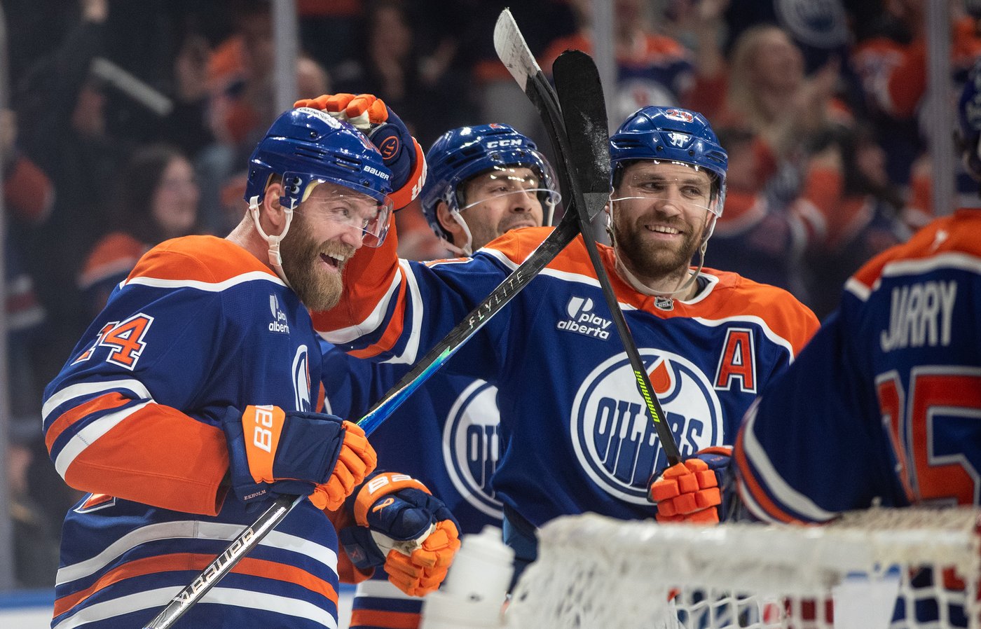 Defenceman Mattias Ekholm scores first hat trick, helps Edmonton Oilers make history | iNFOnews.ca Defenceman Mattias Ekholm scores first hat trick, helps Edmonton Oilers make history | iNFOnews.ca