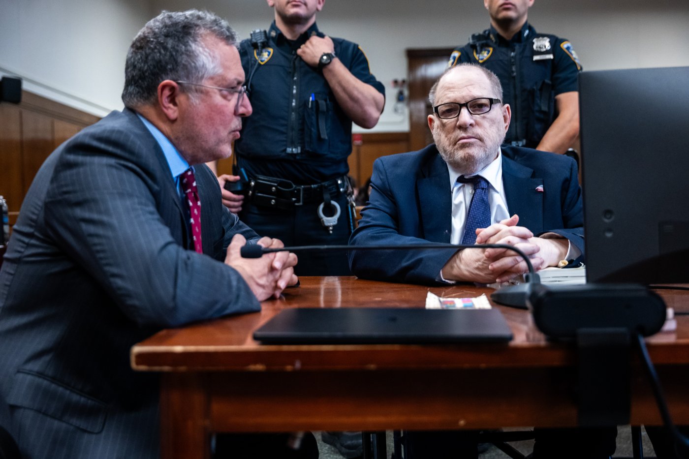 Harvey Weinstein back in court after feeling ill as jury deliberates in his rape retrial | iNFOnews.ca Harvey Weinstein back in court after feeling ill as jury deliberates in his rape retrial | iNFOnews.ca