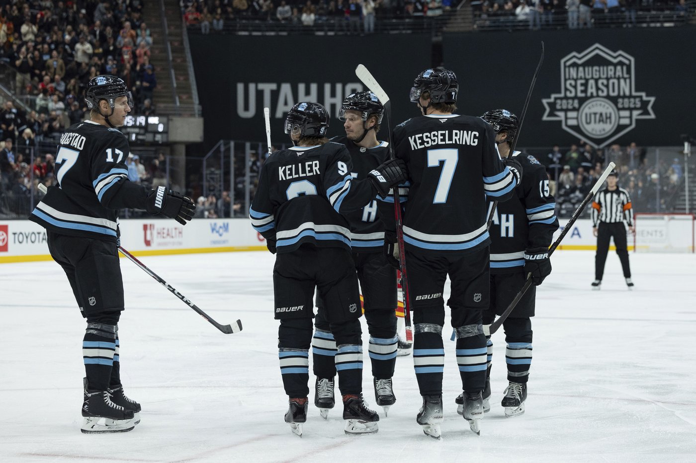 Mikhail Sergachev helps Utah beat Calgary Flames 5-1 to snap four-game skid | iNFOnews.ca