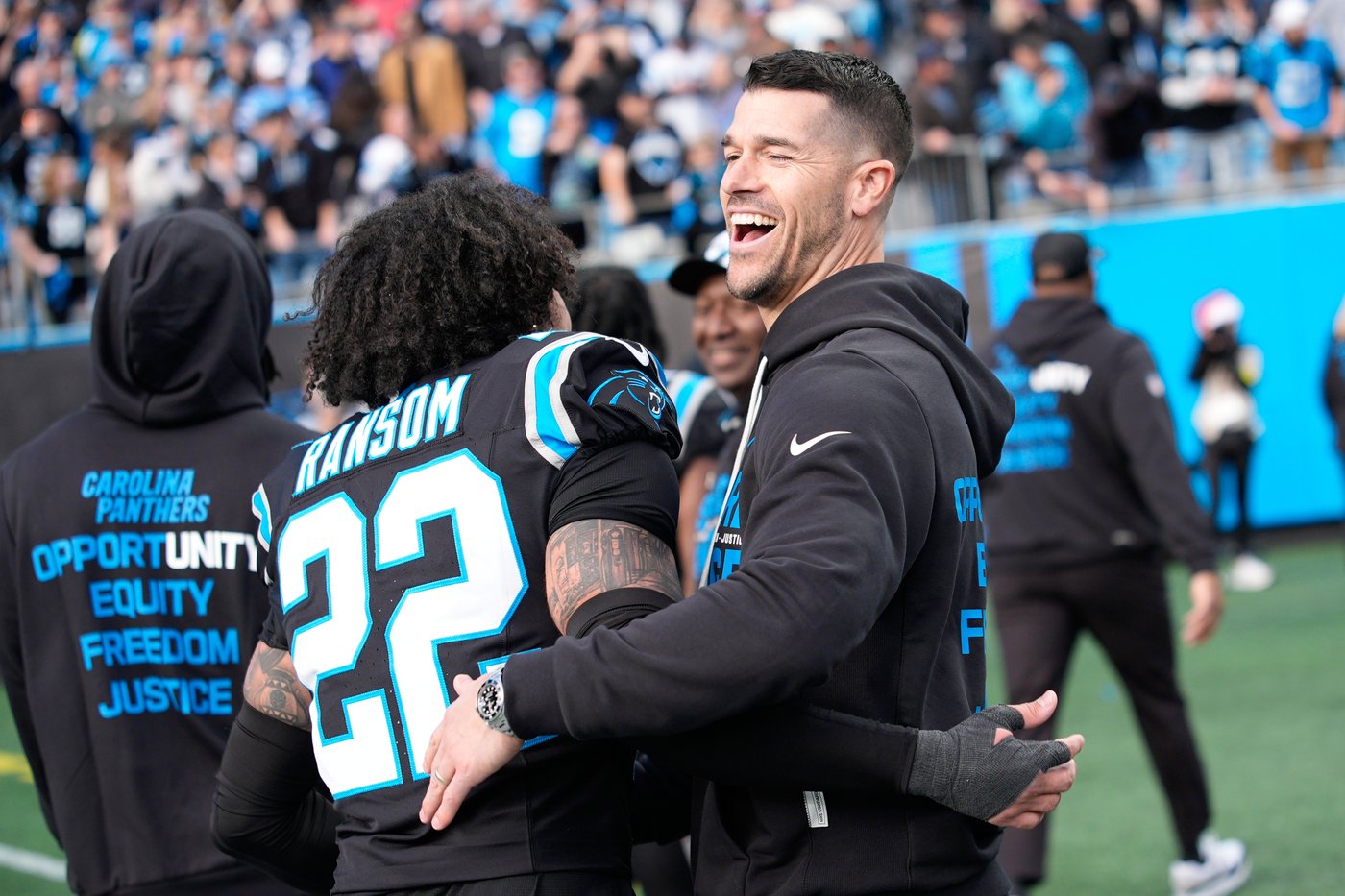 Panthers rookie Lathan Ransom goes from goat to hero in one week after game-clinching interception | iNFOnews.ca Panthers rookie Lathan Ransom goes from goat to hero in one week after game-clinching interception | iNFOnews.ca