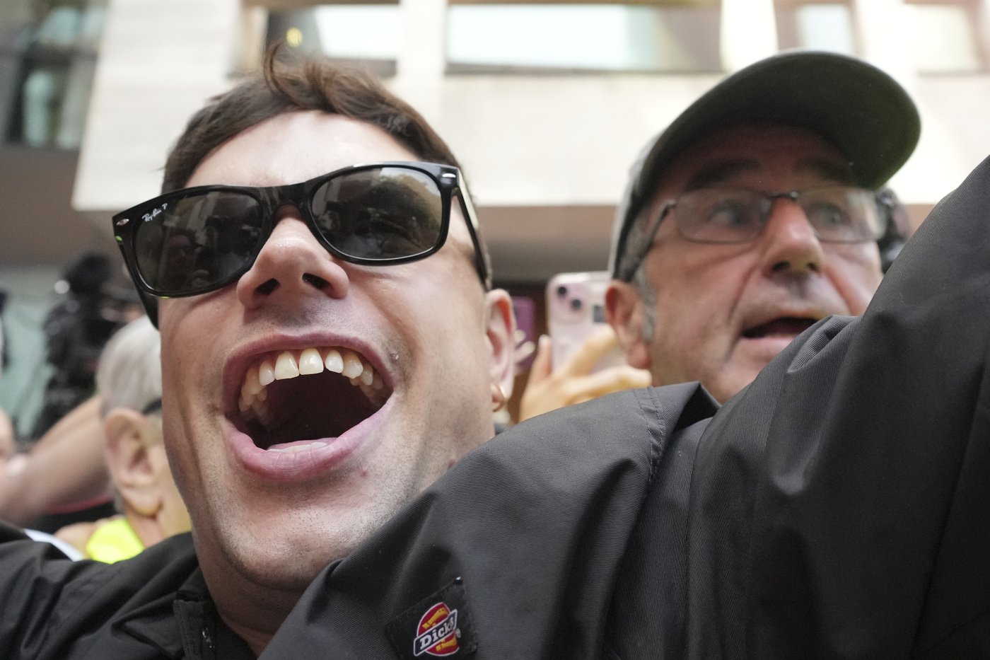 Fans of Irish band Kneecap surround a London court as rapper Mo Chara faces a terror-related charge | iNFOnews.ca