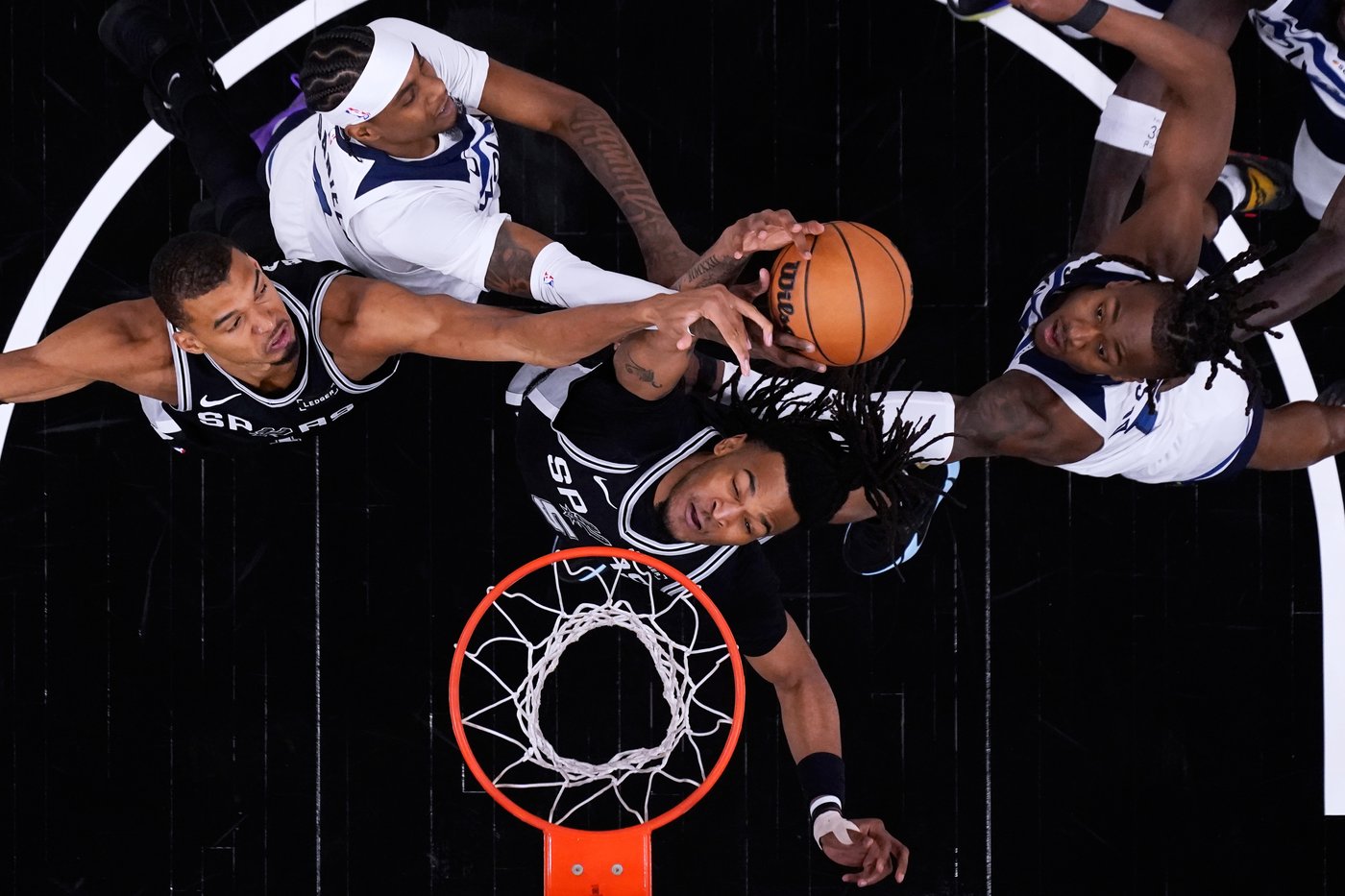 Wembanyama responds to ejection with a dominant Game 5 as Spurs rout Wolves | iNFOnews.ca
