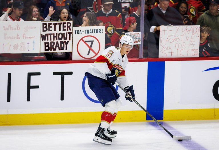 Former captain Tkachuk hears boos in return as Senators roll to 5-1 win over Panthers | iNFOnews.ca
