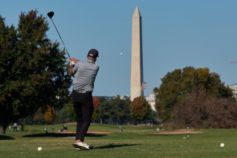 Who should be believed? Trump's social media post on golf course leads lawyers back to court | iNFOnews.ca