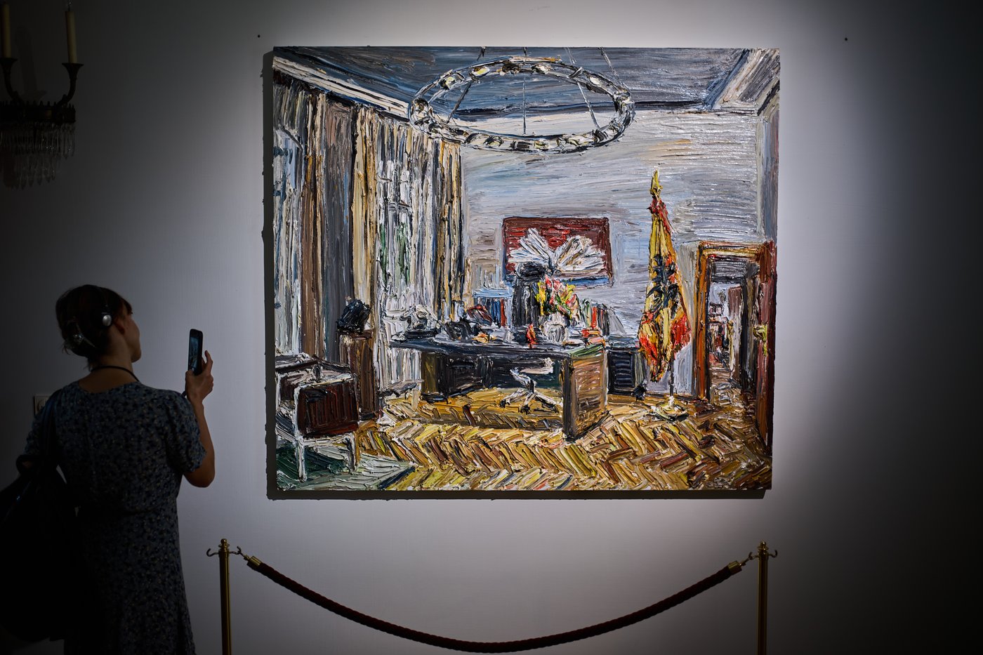 Pop-up art show takes over German president's residence before yearslong renovation | iNFOnews.ca