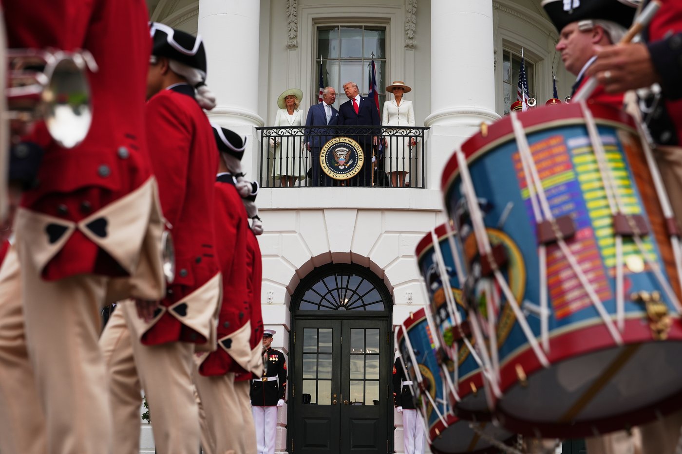 Photos show King Charles III and Queen Camilla on a 4-day visit to the US | iNFOnews.ca