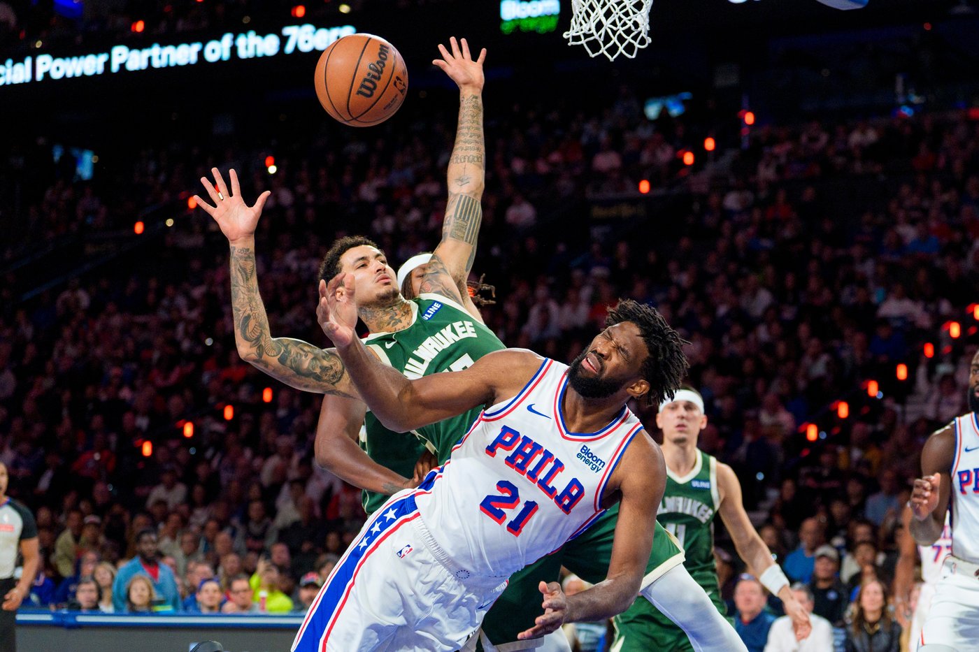 Embiid posts triple-double with LeBron out to keep 76ers perfect in 127-116 win over Bucks | iNFOnews.ca