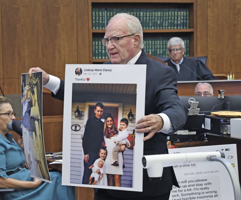 The Latest: Deadlocked jury in Lindsay Clancy trial returns for sixth day of deliberation | iNFOnews.ca
