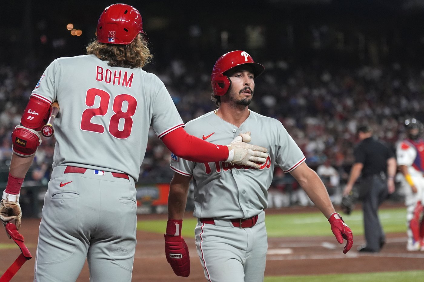 Bryson Stott hits a solo HR, Phillies beat the Diamondbacks 2-1 to cap 21-win August | iNFOnews.ca Bryson Stott hits a solo HR, Phillies beat the Diamondbacks 2-1 to cap 21-win August | iNFOnews.ca