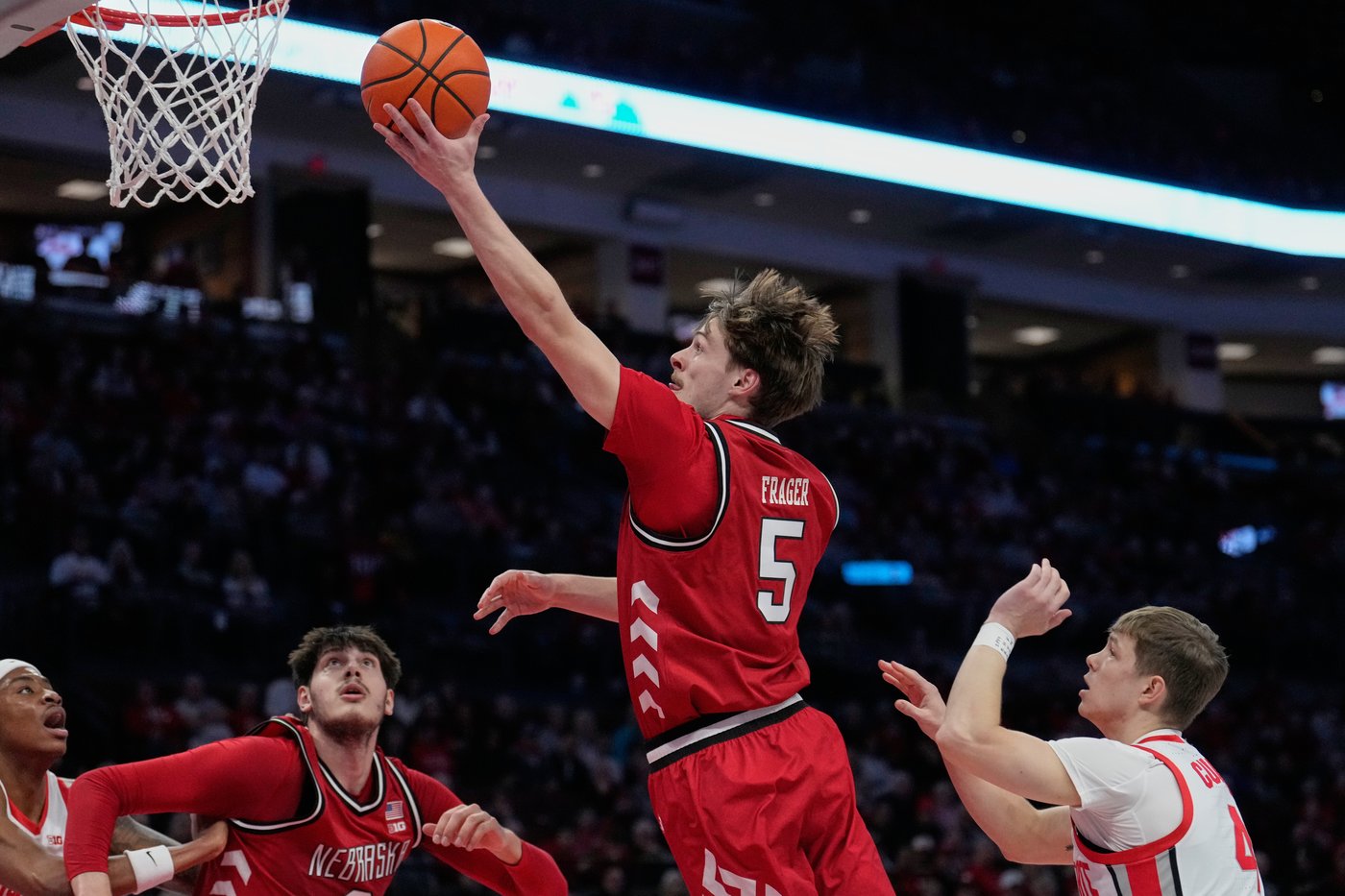 No. 10 Nebraska holds off Ohio State's late rally to remain unbeaten with 72-69 win | iNFOnews.ca No. 10 Nebraska holds off Ohio State's late rally to remain unbeaten with 72-69 win | iNFOnews.ca