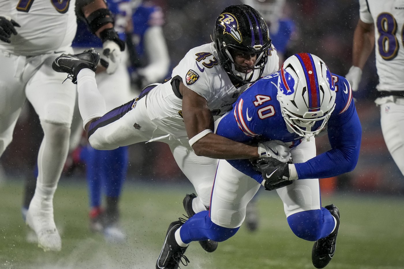 Allen scores 2 TDs, Bills force 3 turnovers to beat Ravens 27-25 and reach AFC title game | iNFOnews.ca Allen scores 2 TDs, Bills force 3 turnovers to beat Ravens 27-25 and reach AFC title game | iNFOnews.ca