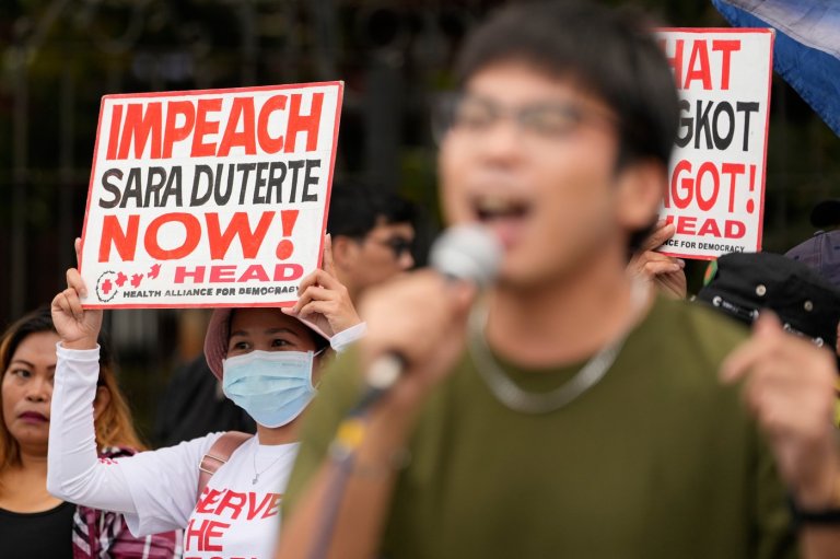 Philippine congressional committee rules there's evidence to impeach vice president | iNFOnews.ca