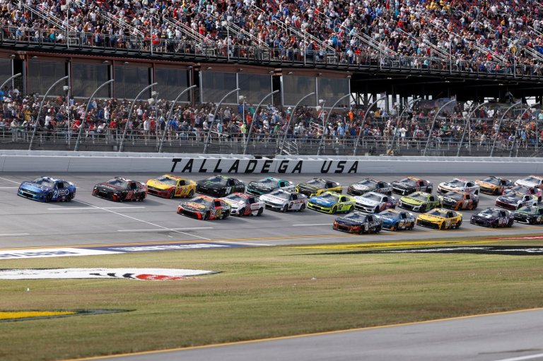Briscoe gives Joe Gibbs Racing 2nd spot in NASCAR's championship finale with OT win at Talladega | iNFOnews.ca