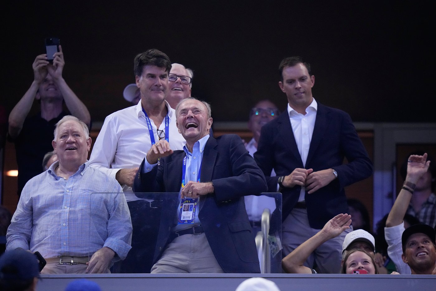 Dick Gould, who won 17 NCAA championships at Stanford, celebrated at the US Open | iNFOnews.ca Dick Gould, who won 17 NCAA championships at Stanford, celebrated at the US Open | iNFOnews.ca