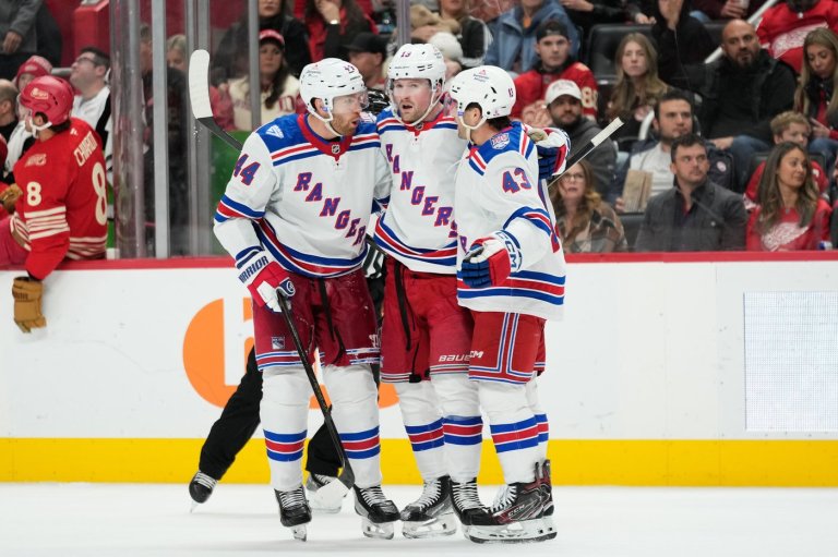 Panarin leads Rangers to 4-1 win over Red Wings | iNFOnews.ca