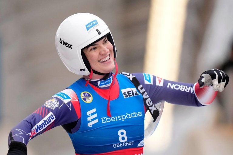 As Olympics loom, Summer Britcher wins another World Cup gold for USA Luge | iNFOnews.ca