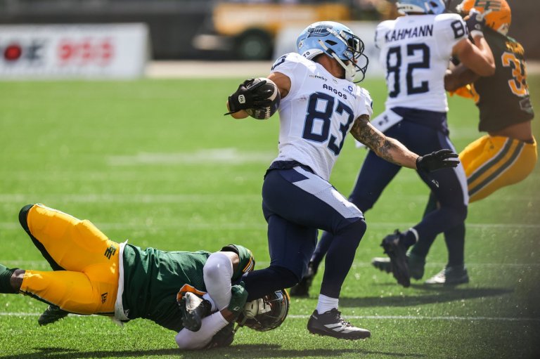 Edmonton Elks thump Toronto Argonauts 42-12 in CFL | iNFOnews.ca