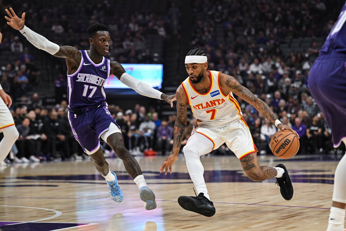 Jalen Johnson's double-double leads Hawks past Kings 133-100 | iNFOnews.ca