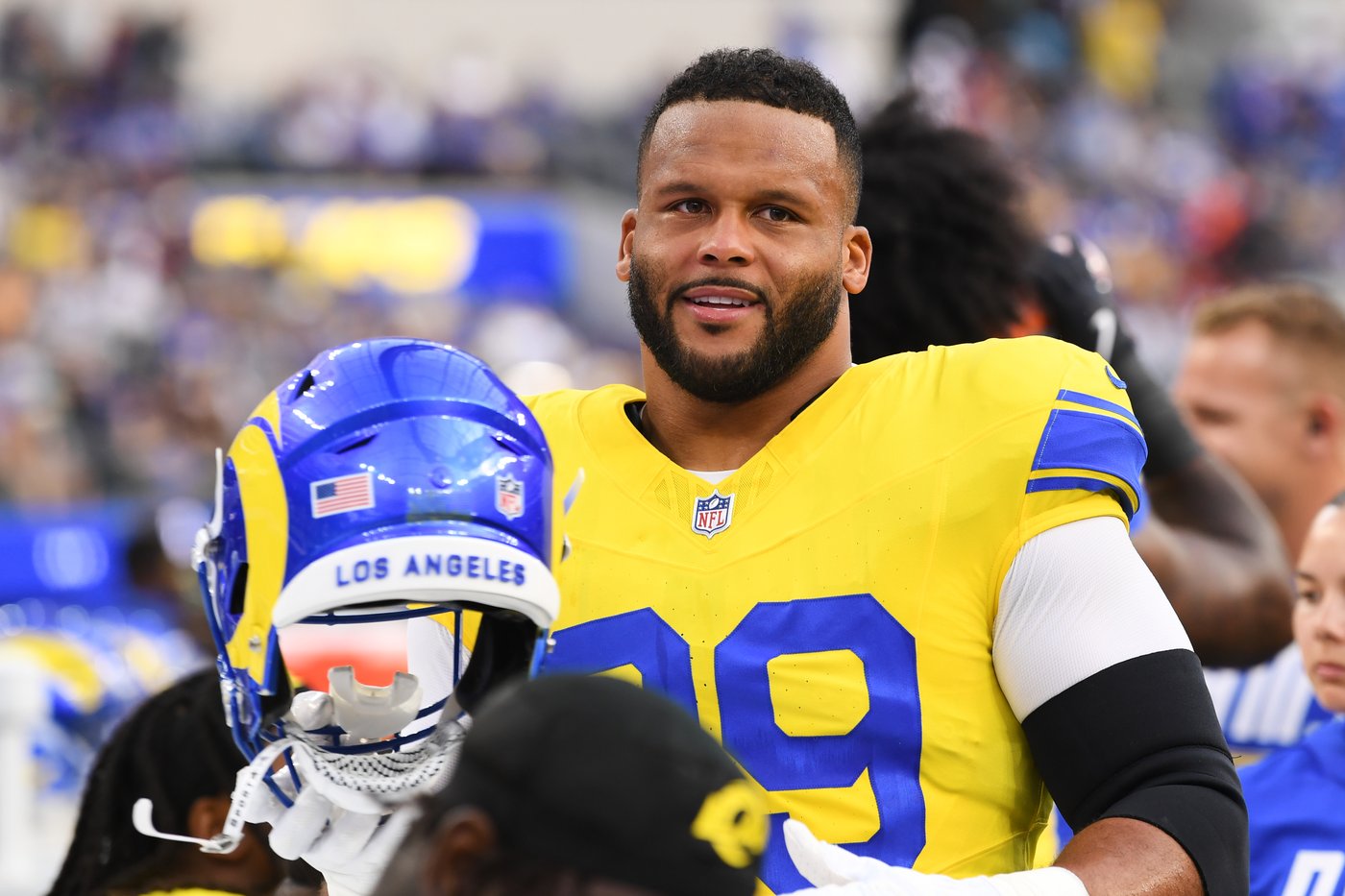 Aaron Donald sees plenty to build on after rewatching film of his successful return to Rams and NFL | iNFOnews.ca Aaron Donald sees plenty to build on after rewatching film of his successful return to Rams and NFL | iNFOnews.ca