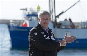Harper continues annual northern tour with stops in Cambridge Bay, Pond Inlet | iNFOnews.ca CP29601844