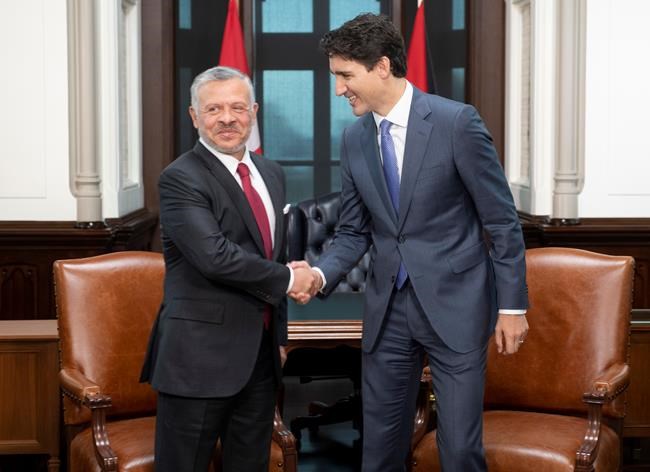 Trudeau, king of Jordan meet to talk refugee issues, security concerns | iNFOnews.ca Trudeau, king of Jordan meet to talk refugee issues, security concerns | iNFOnews.ca