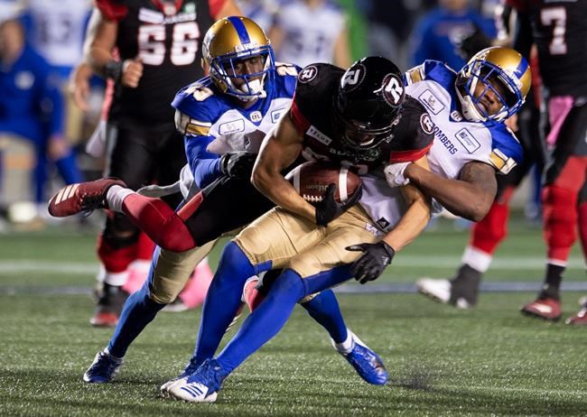 Redblacks fumble away ball in 40-32 overtime loss to Blue Bombers | iNFOnews.ca