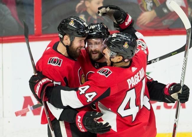 Early third-period goal lifts Senators over Rangers, snapping five-game skid | iNFOnews.ca
