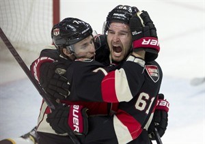 Senators inch closer to playoff spot with 6-4 win over Bruins | iNFOnews.ca CP32365092