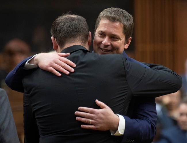 Scheer's resignation tips party into internal war over school tuition payments | iNFOnews.ca