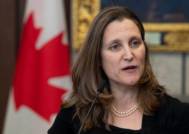 Freeland blasts Tories, but thanks NDP for support on pushing new NAFTA forward | iNFOnews.ca Freeland blasts Tories, but thanks NDP for support on pushing new NAFTA forward | iNFOnews.ca