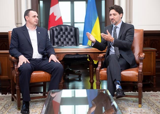 Ukraine filmmaker Sentsov tells Canada keep sanctions pressure on 'bully' Putin | iNFOnews.ca