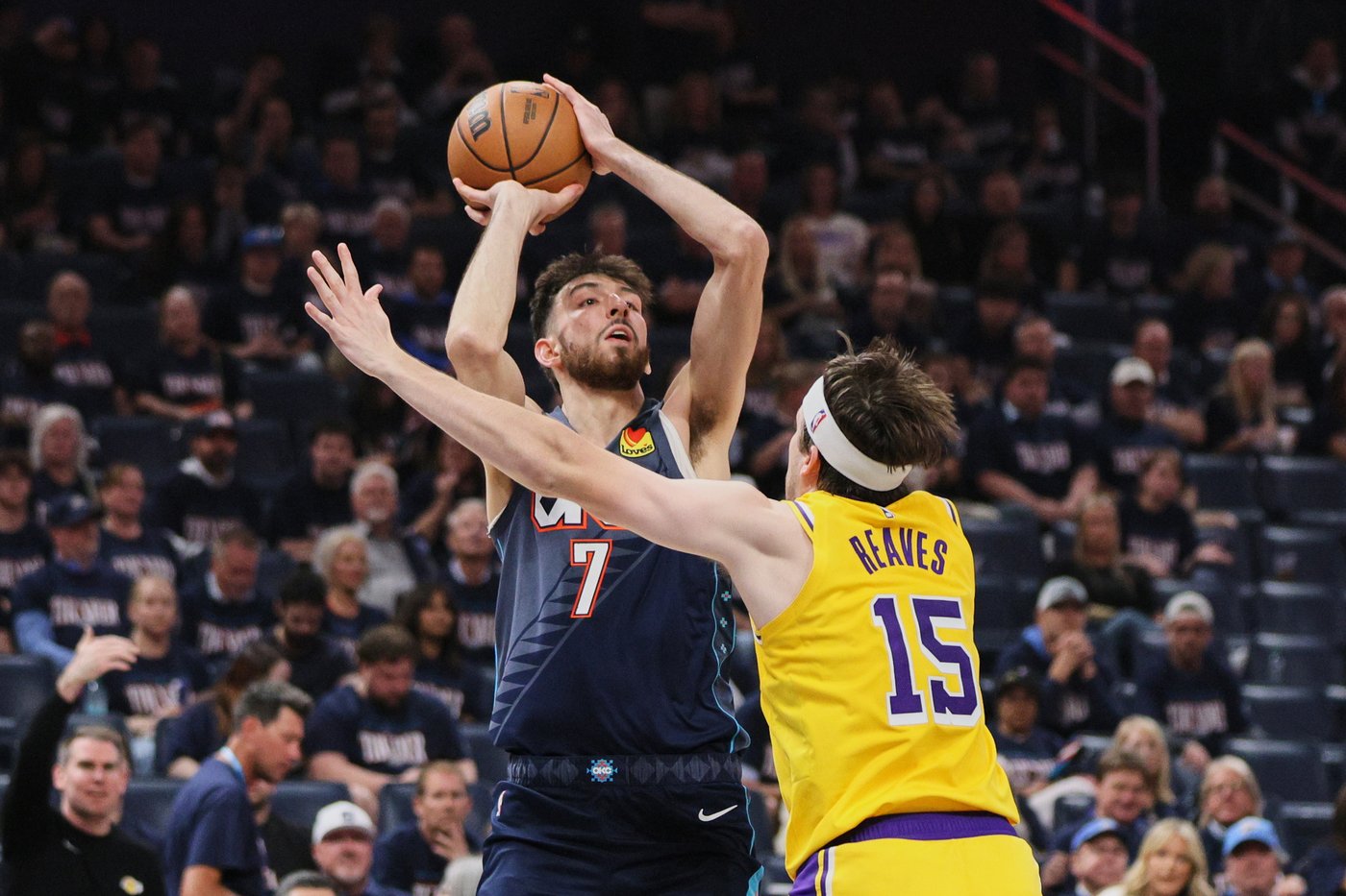 Holmgren and Gilgeous-Alexander each score 22 as Thunder take 2-0 lead over Lakers in West semis | iNFOnews.ca