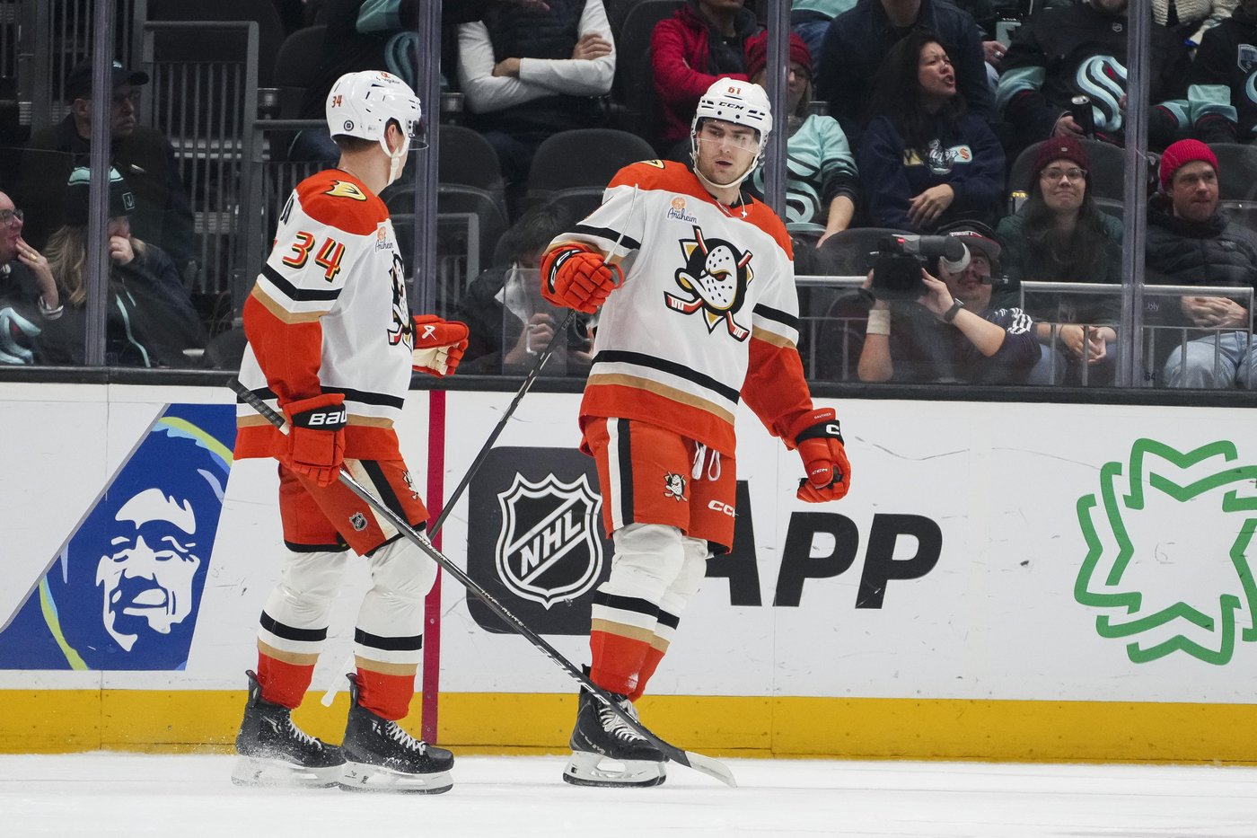 Ducks score 3 goals early in 2nd period and beat Kraken 6-4 for 3rd straight win | iNFOnews.ca