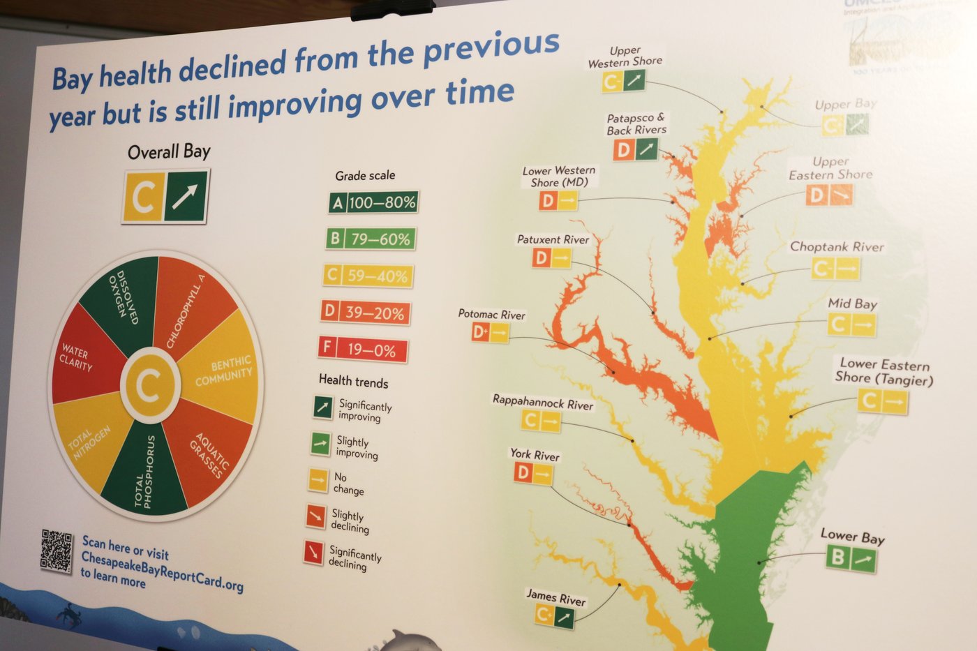 Chesapeake Bay health grade dips after hottest year on record and extreme rainfall patterns | iNFOnews.ca