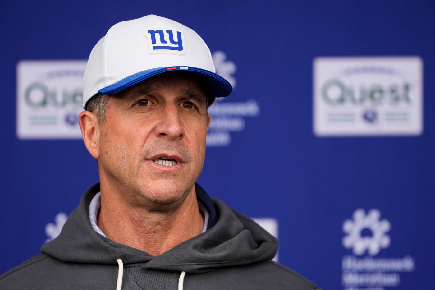 John Harbaugh considers his first Giants rookie minicamp a rehearsal more than a competition | iNFOnews.ca John Harbaugh considers his first Giants rookie minicamp a rehearsal more than a competition | iNFOnews.ca
