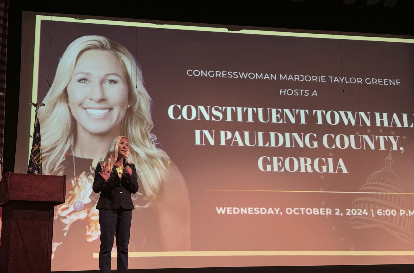 Marjorie Taylor Greene's fans cheer her on as her opponent fights for recognition | iNFOnews.ca