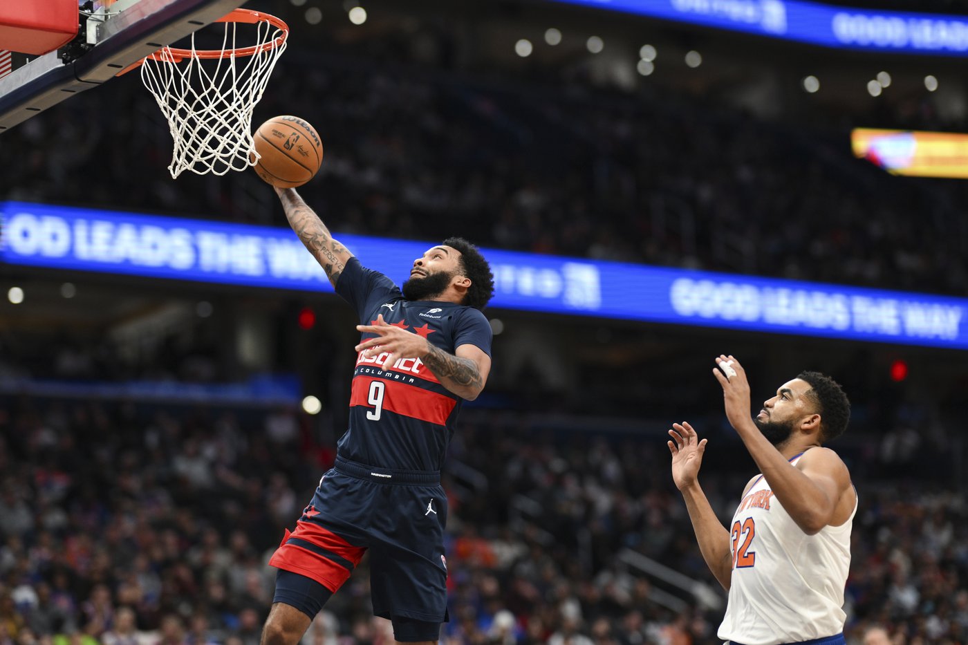 Jalen Brunson scores season-high 55 points in Knicks' 136-132 overtime win vs Wizards | iNFOnews.ca