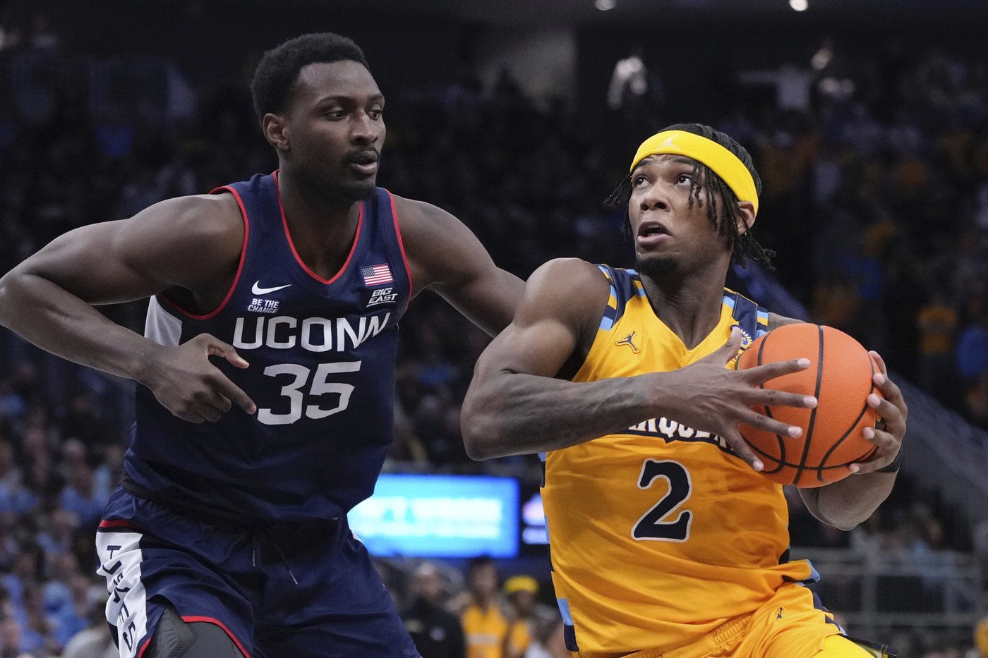 Solo Ball's big night helps No. 25 UConn win 77-69 at No. 9 Marquette | iNFOnews.ca Solo Ball's big night helps No. 25 UConn win 77-69 at No. 9 Marquette | iNFOnews.ca