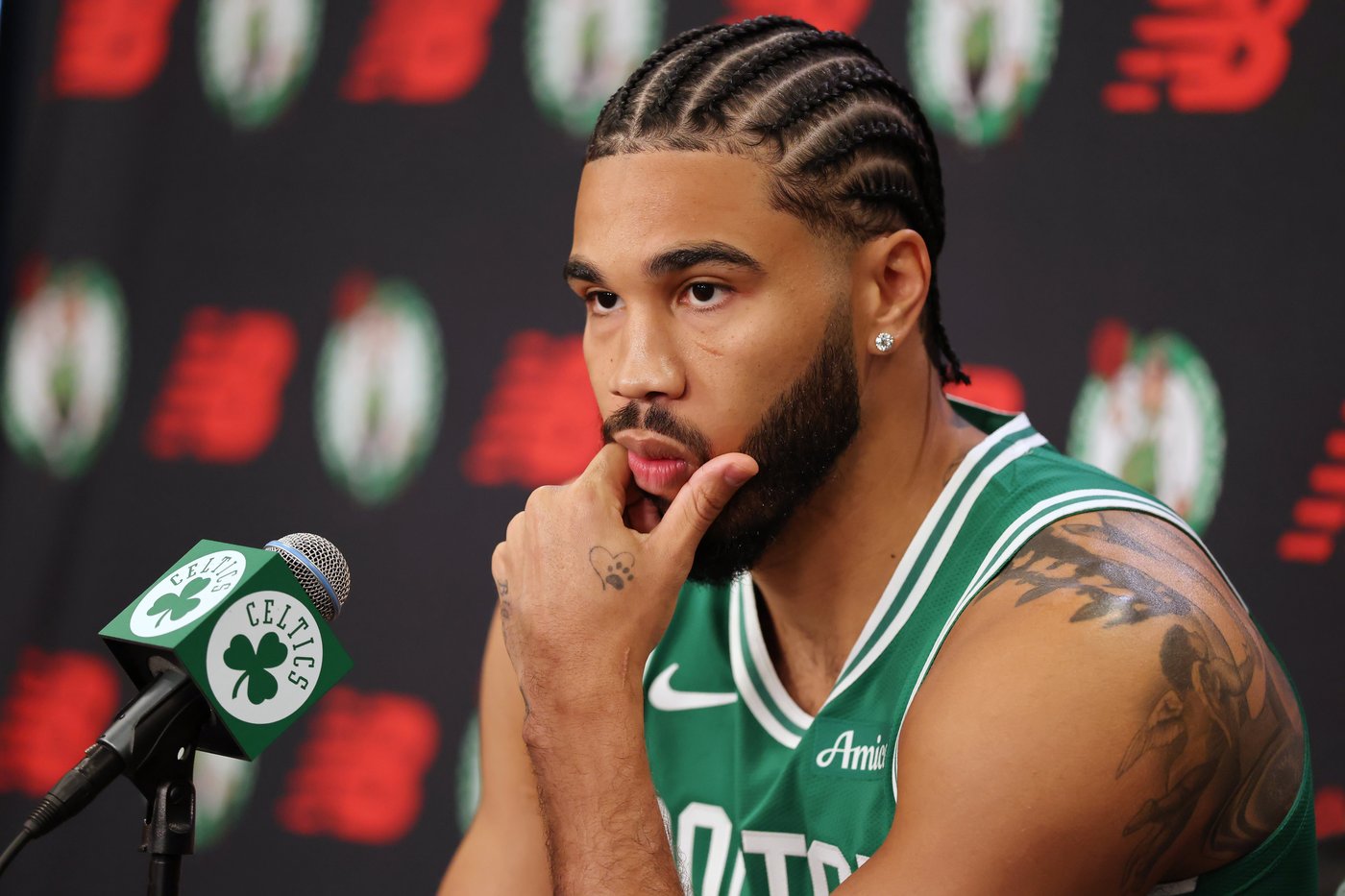Wemby's back. Kyrie and Tatum want to be back. Injuries were a talking point at NBA media days | iNFOnews.ca