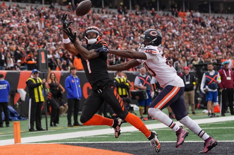 Ravens have struggled to stop Chase, but Higgins will miss Cincinnati's game at Baltimore | iNFOnews.ca