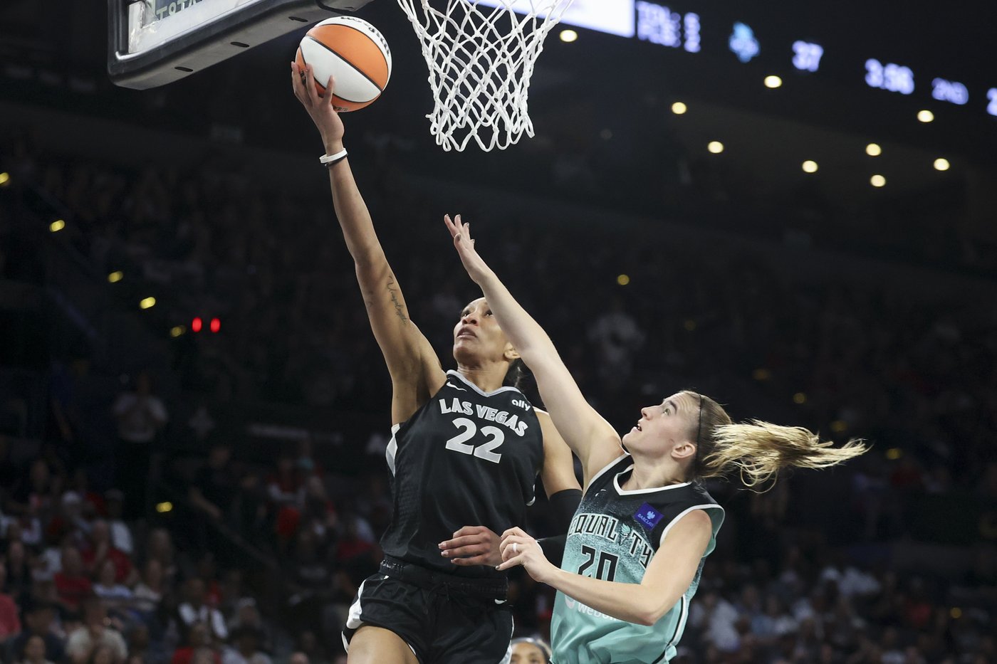 Ionescu scores 22 points to lead Liberty to 76-62 win over Aces and into WNBA Finals | iNFOnews.ca Ionescu scores 22 points to lead Liberty to 76-62 win over Aces and into WNBA Finals | iNFOnews.ca